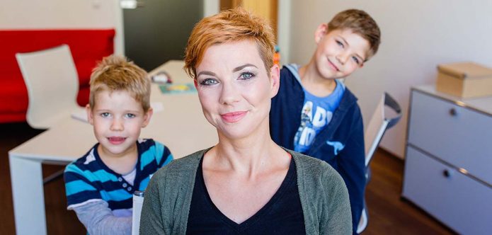 Bencze Mariann újrakezdés gyermekeivel.