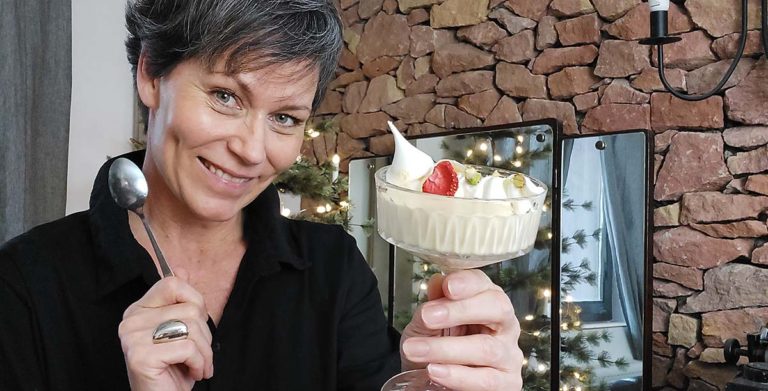 pezsgőkrém, pezsgő, szilveszter