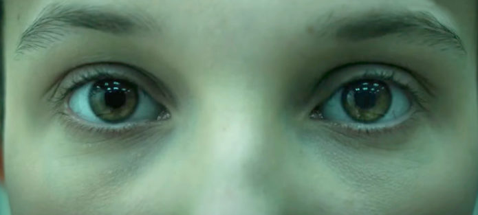 stranger things képjelenet szemek