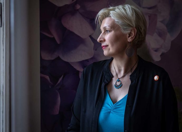 Csordás Anett, a Holnap Iskolája alapítója.