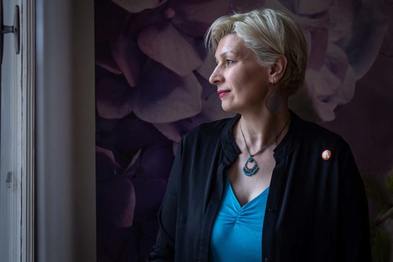 Csordás Anett, a Holnap Iskolája alapítója.