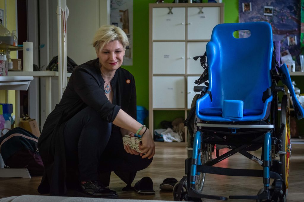 Csordás Anett a Holnap Iskolájában.