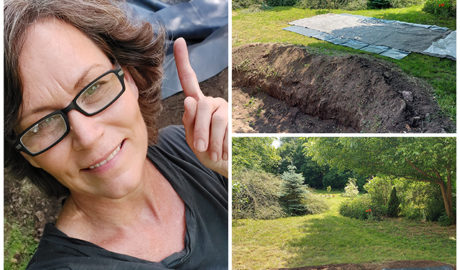 Raffer Gabi és a víztározó.