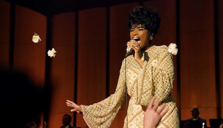 JEnnifer Hudson Aretha Franklin szerepében a Respect című filmben.