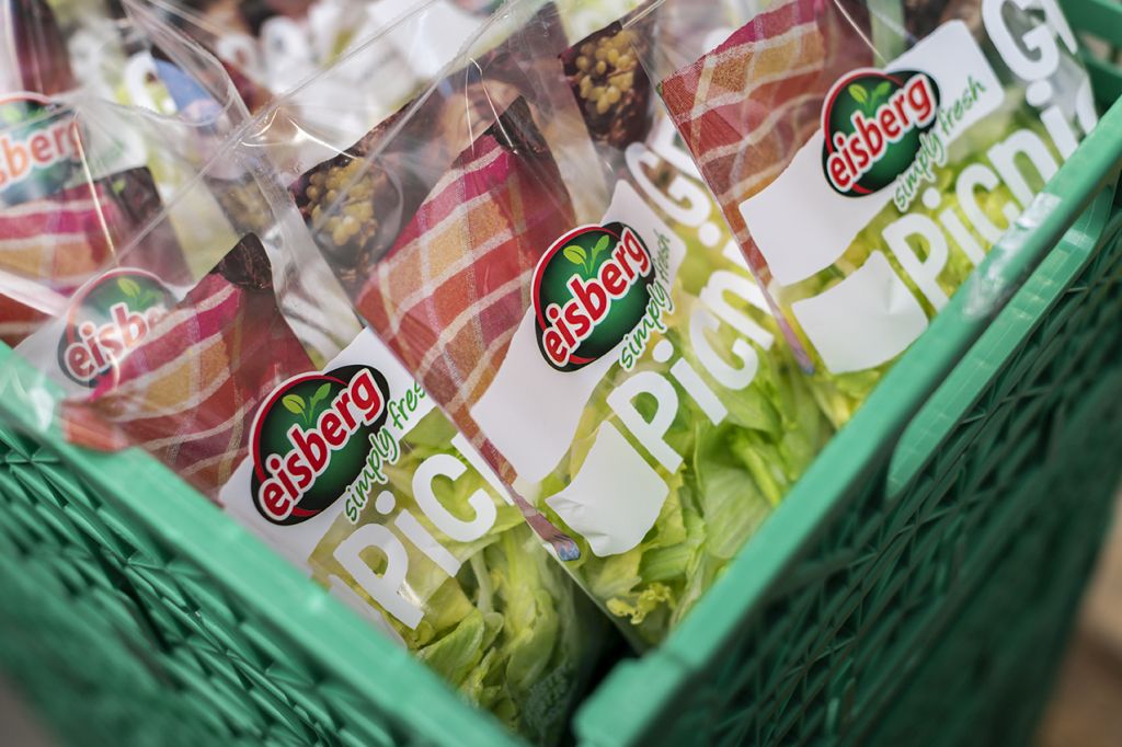 eisberg, saláta útja, 