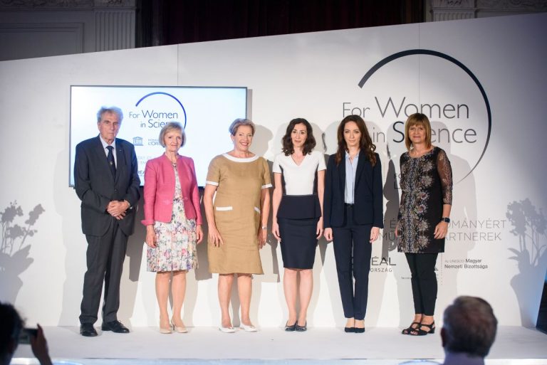 Unesco L'oreal díj kutatónők