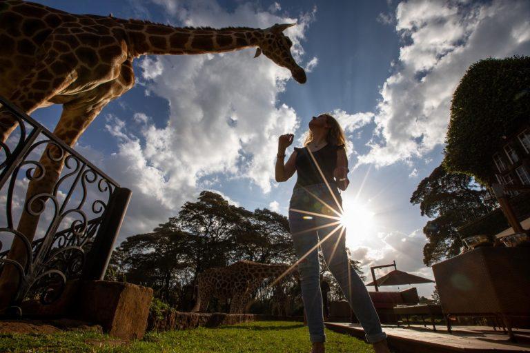 Holes gréta természetfotós Afrika