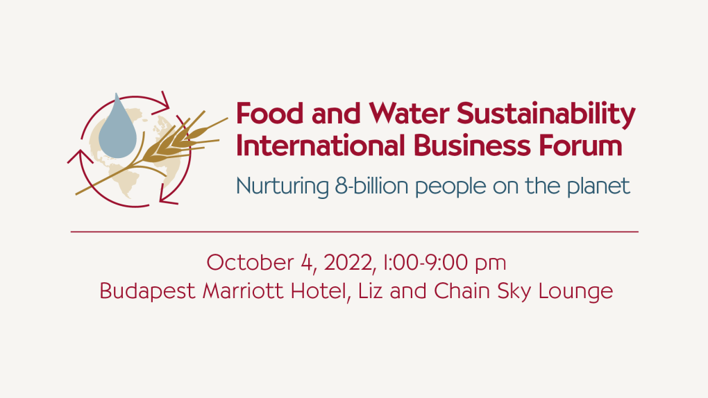 Food an Water Susteinable Forum
