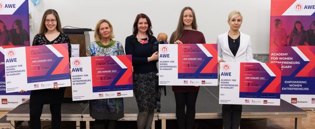 AWE vállalkozónői program nyertesek