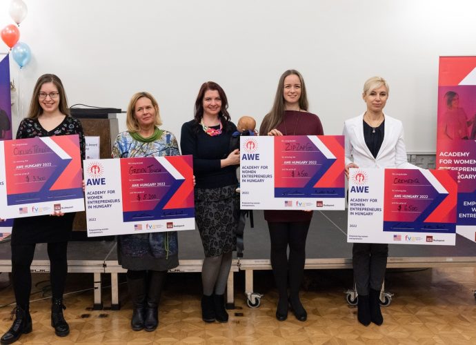 AWE vállalkozónői program nyertesek