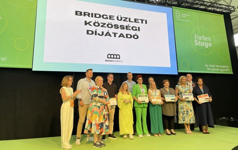 Bridge Budapest díjátadó