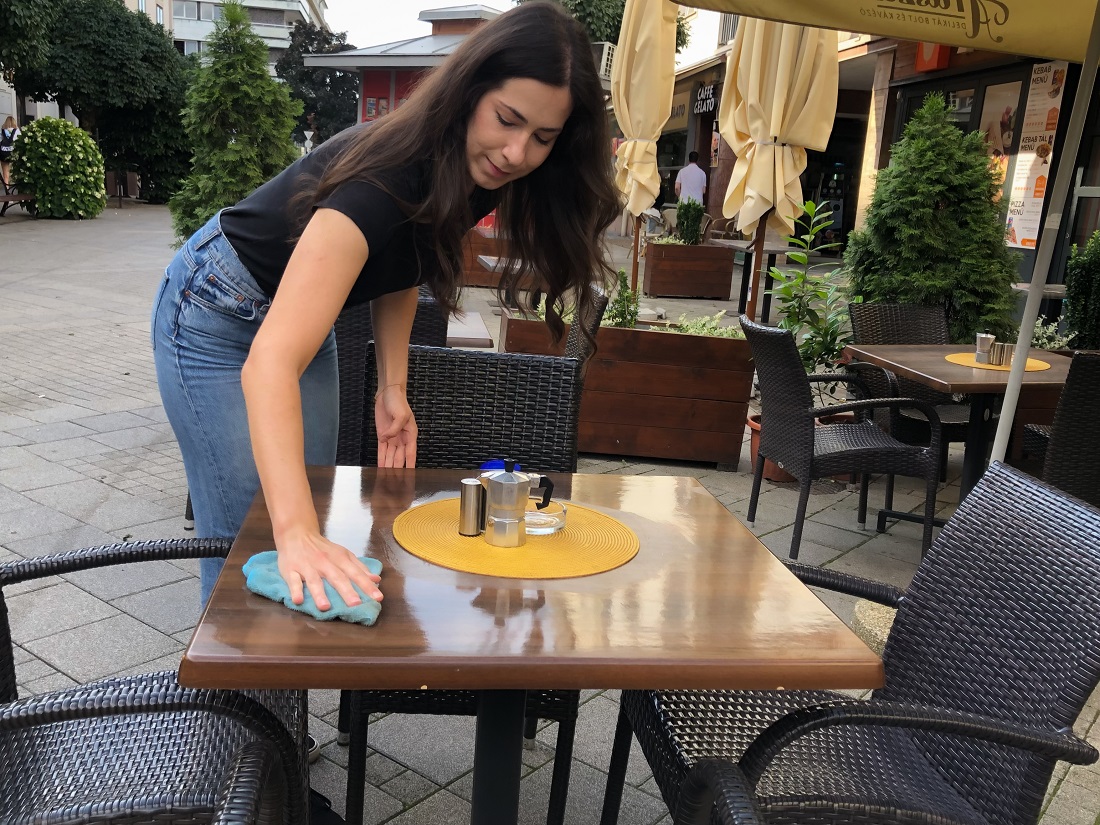 kiégés, komfortzóna, beugrós pincér