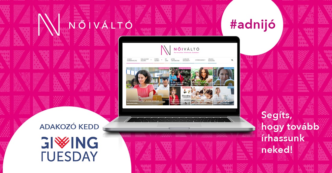 Giving Tuesday_adakozókedd-nőiváltó
