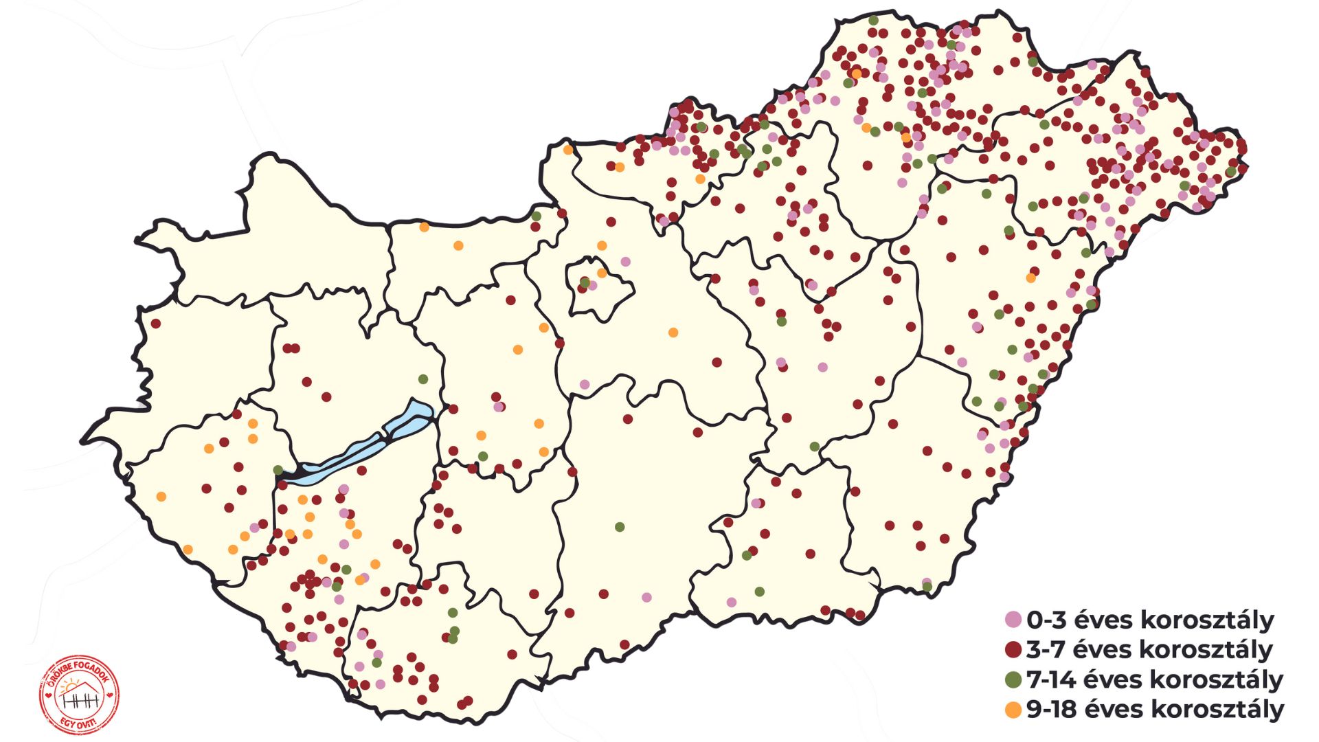 örökbe fogadok egy ovit - térkép