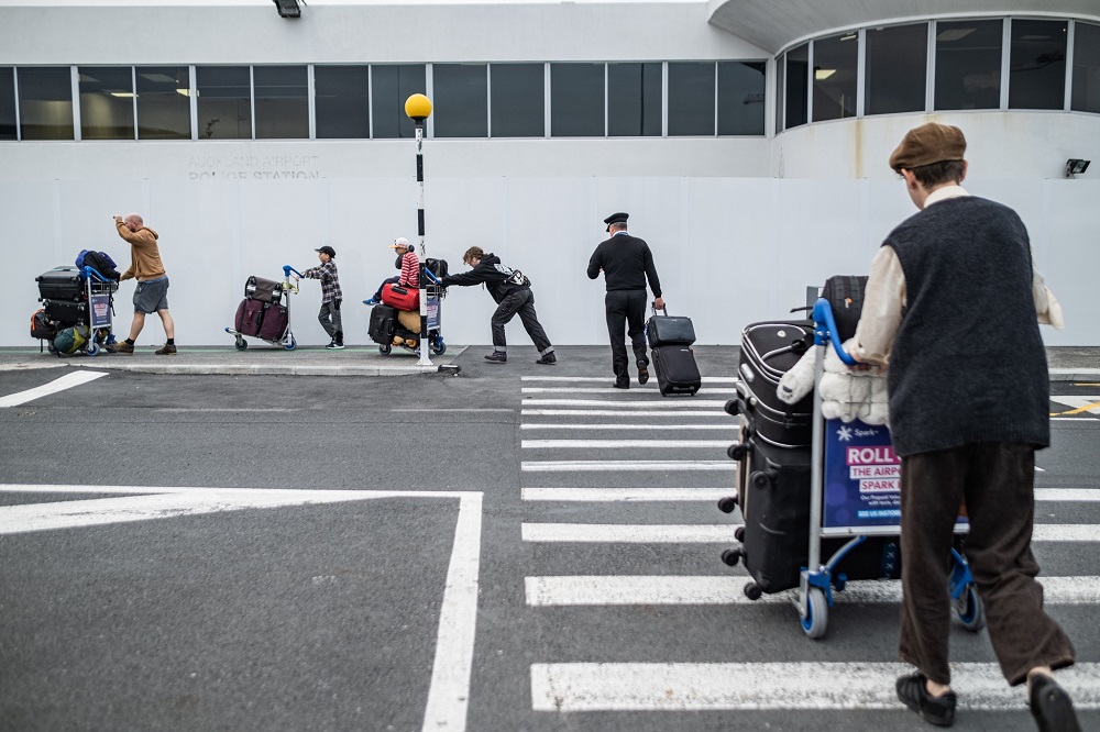 érkezés Új-Zélandra