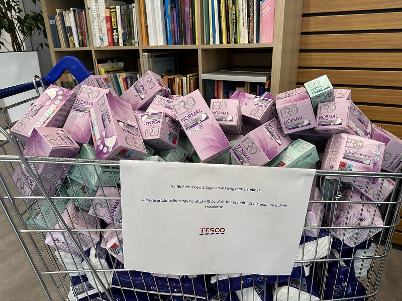 Tesco menstruációs szegénység