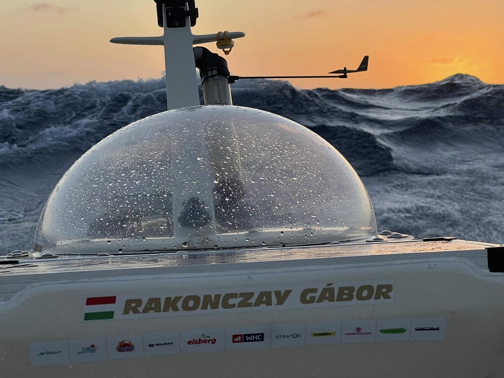 Rakonczay Gábor expedíció, Atlanti óceán átevezése