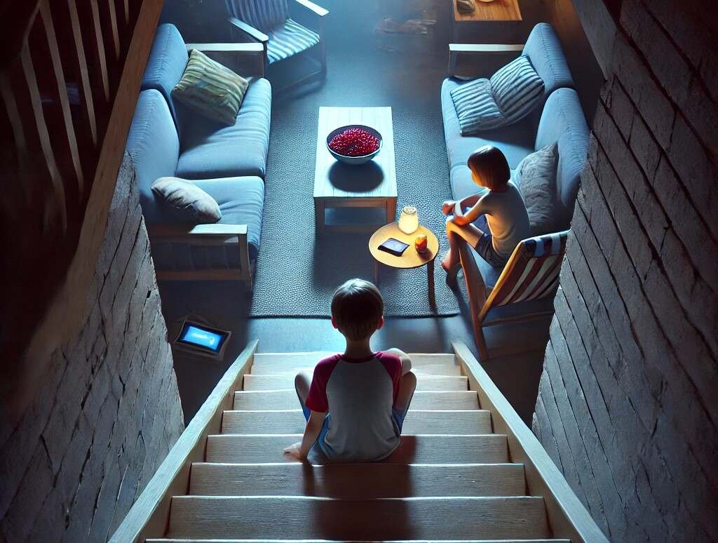 hőség, pince, éjjel