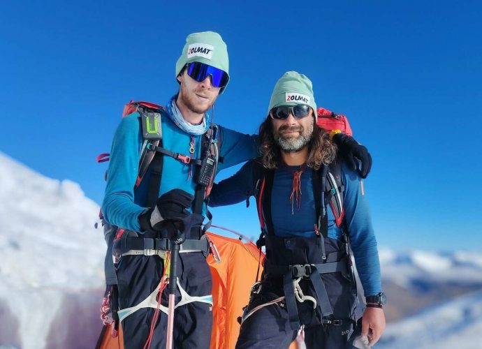 Klein Dávid csúcstámadás