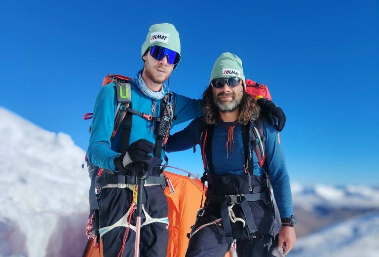 Klein Dávid csúcstámadás