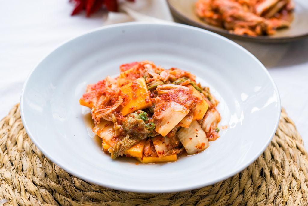 korai ételek, kimcsi