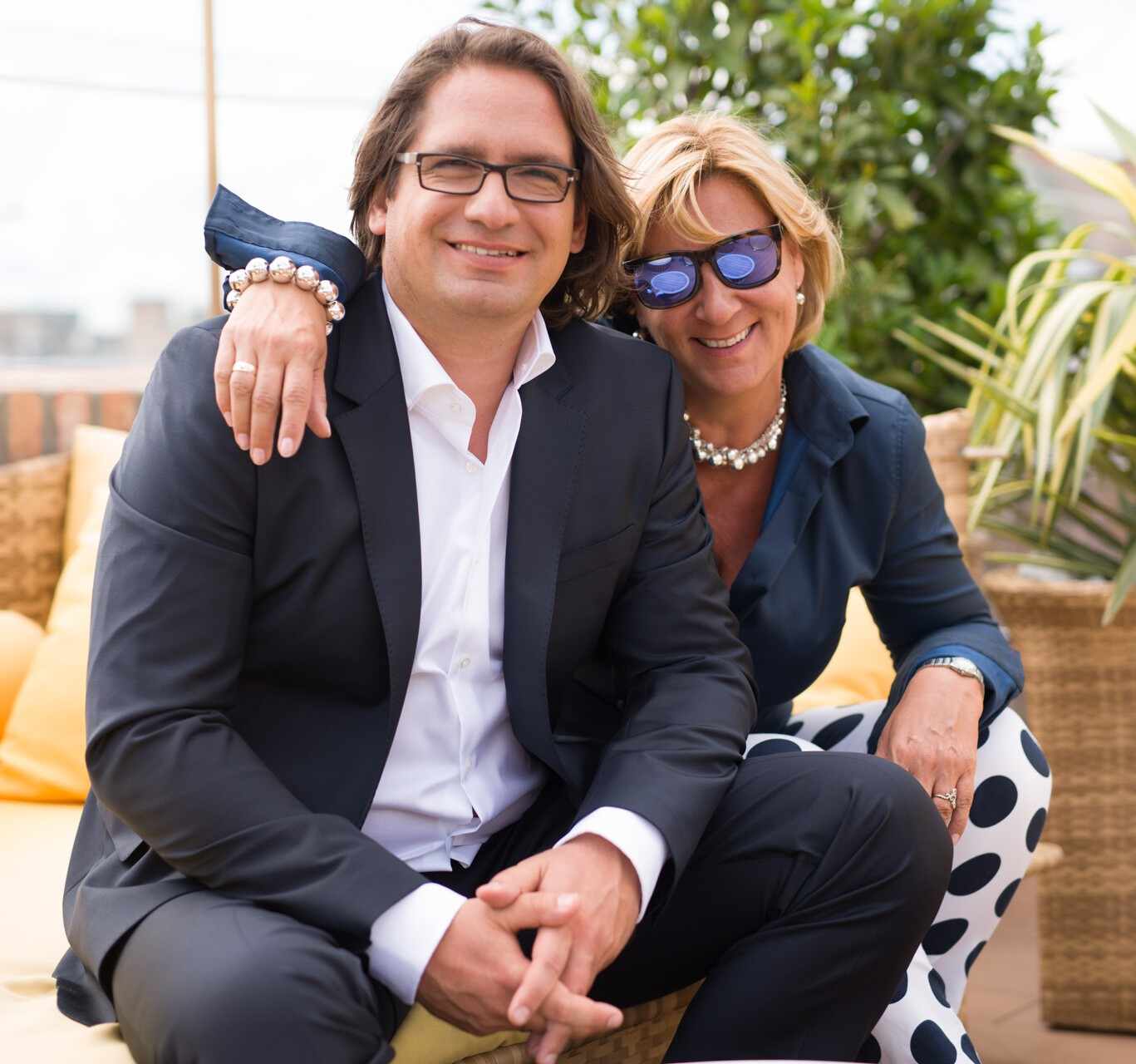 dr.Mihalik Zsuzsa, és férje, Schneider Balázs igazi nyerő párost alkotnak.