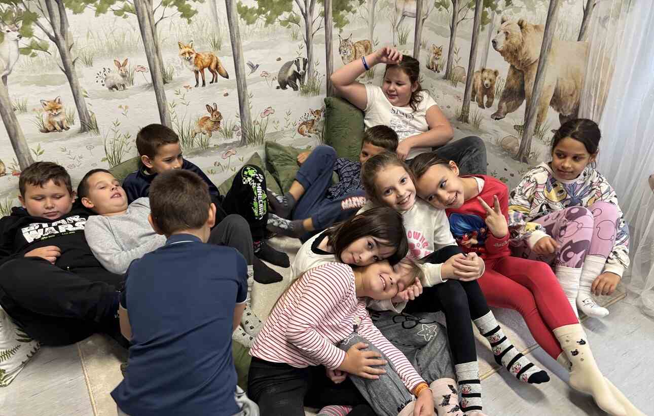 Tüköry Általános iskola, alternatív tanterem, gyerekek, suli