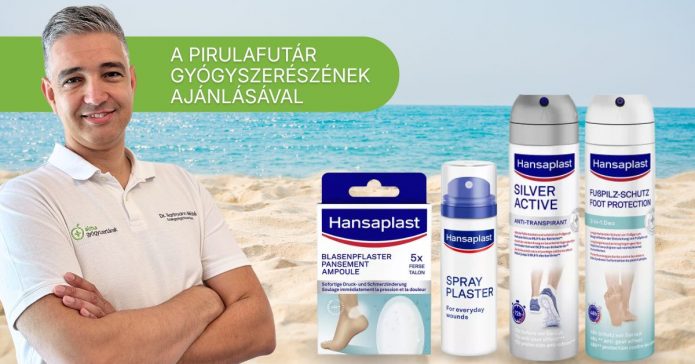 pirulafutár, hansaplast