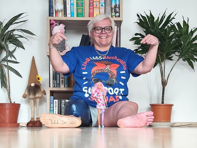 fotózás Németországban, fél lábbal, Évi