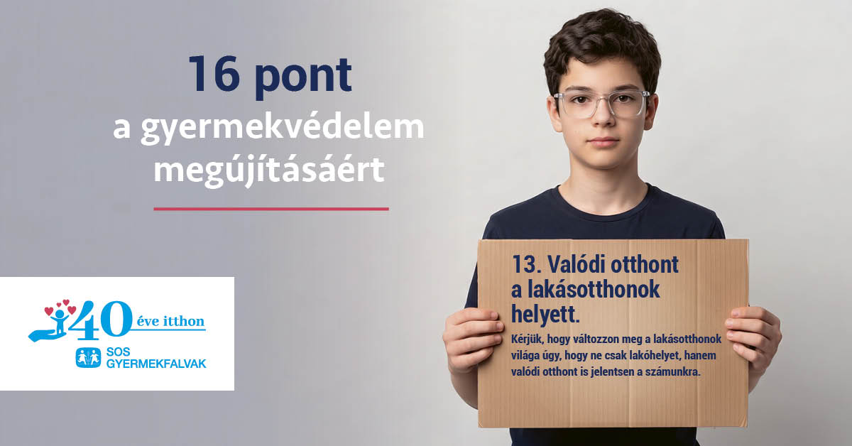 gyermekvédelem, SoS gyermekotthon