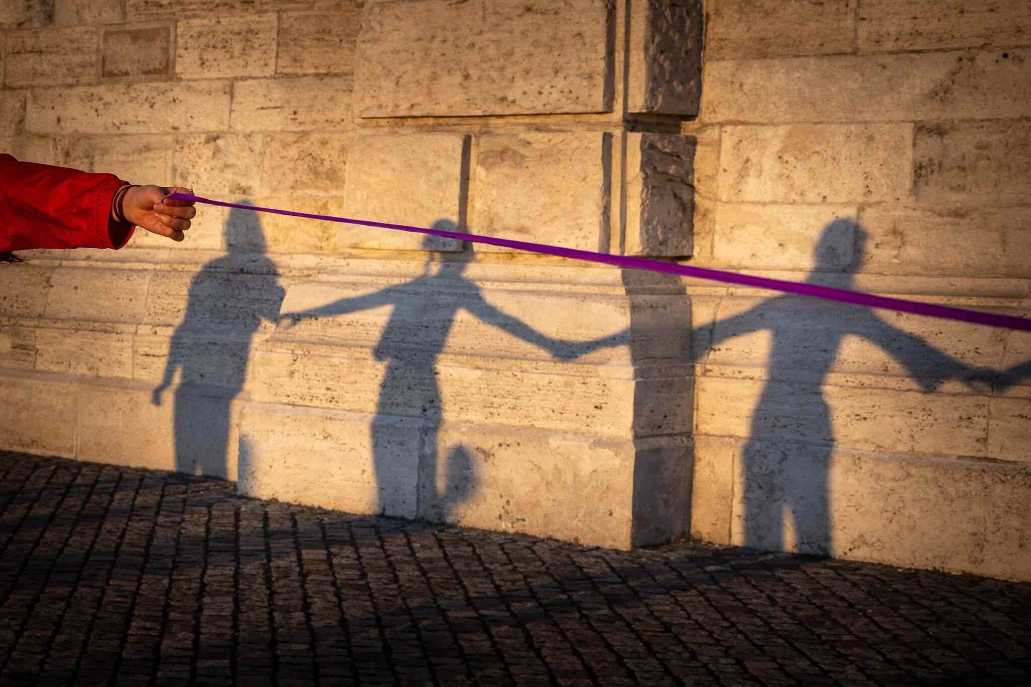 feminista, kék harisnya, nők